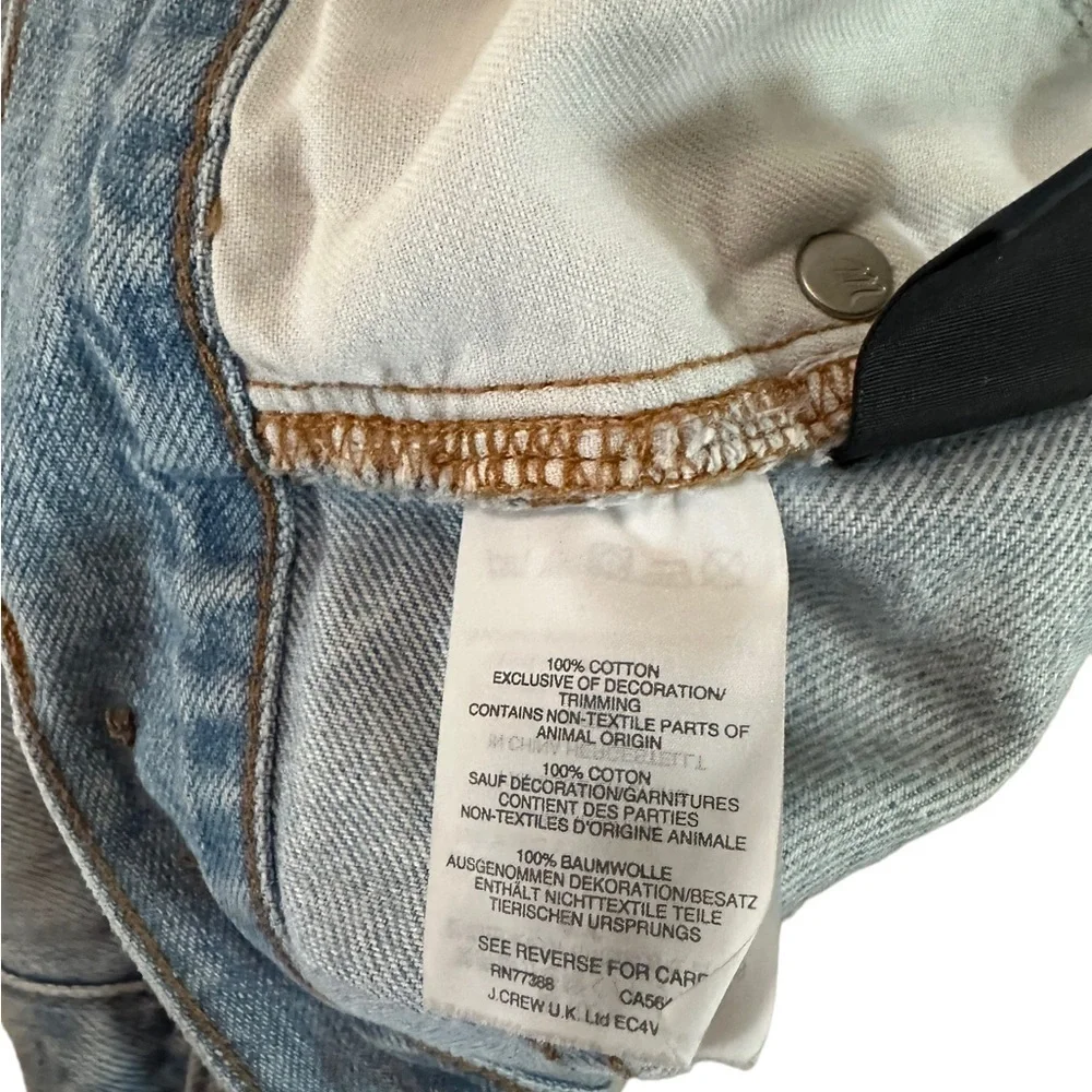 Madewell The Perfect Summer Jean Fringe Shorts Size 26 - Picture 12 of 17